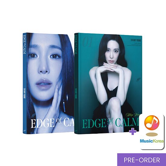 {PRE-ORDER} Tiffany Young - 1st Album [Edge of Calm] + MusicKorea fotokartīte